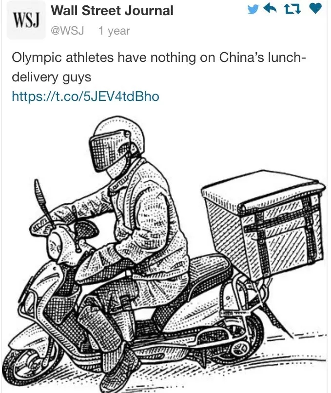 “失戀了，小哥可以給我畫只小腦斧嗎？”盤點外賣小哥收到過的奇葩要求丨外媒說
