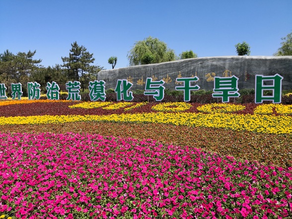 第24個世界防治荒漠化與干旱日紀念大會在榆林舉行