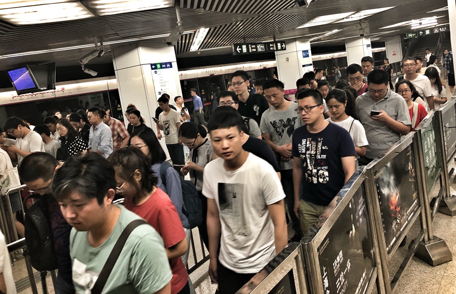 地鐵5號(hào)線開(kāi)往天通苑北方向車(chē)門(mén)故障 部分列車(chē)晚點(diǎn)