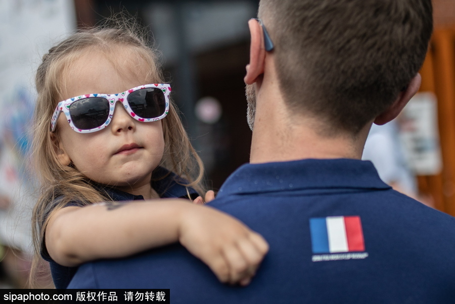 俄羅斯莫斯科“法國日”活動(dòng) 處處洋溢法蘭西元素