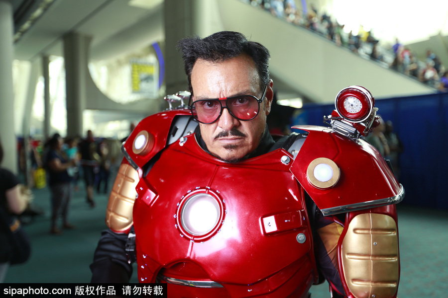 美國圣地亞哥動(dòng)漫展上模仿者各顯神通吸引眼球