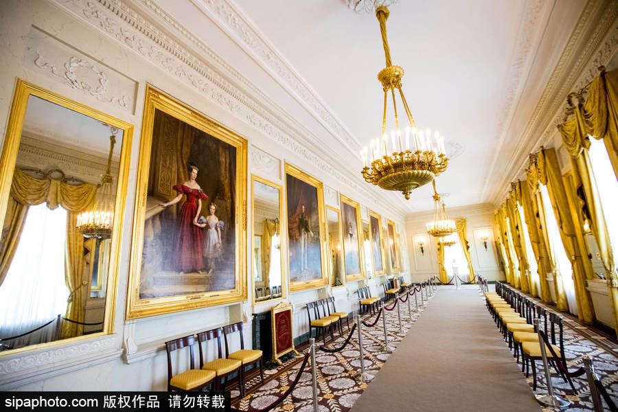 荷蘭海牙皇家宮殿對公眾開放 富麗堂皇皇家范兒十足