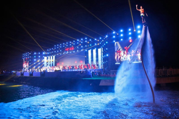 2018中國(日照)國民休閑水上運動會開幕