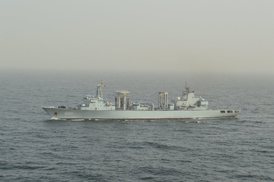 中國海軍濱州艦亞丁灣護航:如遇緊急情況,可隨時呼叫