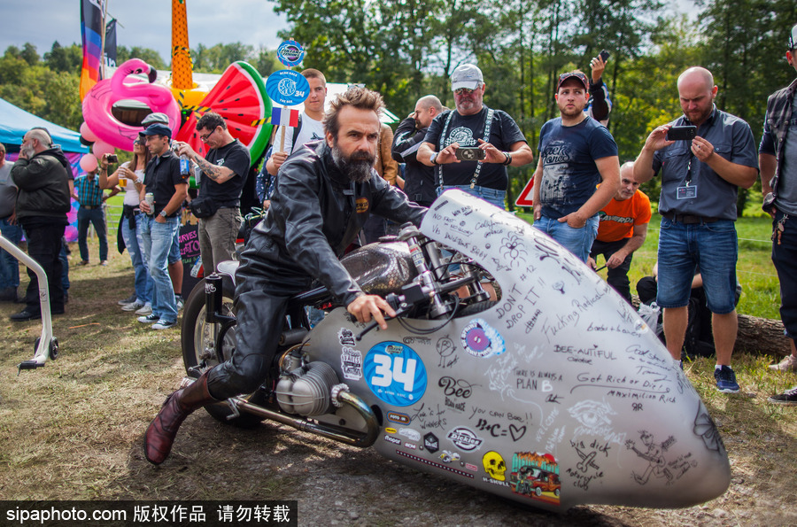 炫酷造型出盡風頭！德國萊昂貝格成為摩托車愛好者的天堂