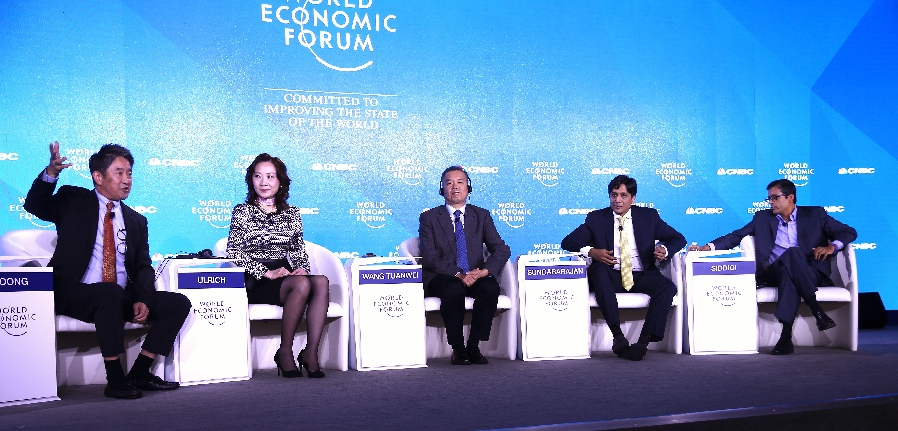 組圖：2018年夏季達沃斯“全球經濟展望：亞洲視角”分論壇