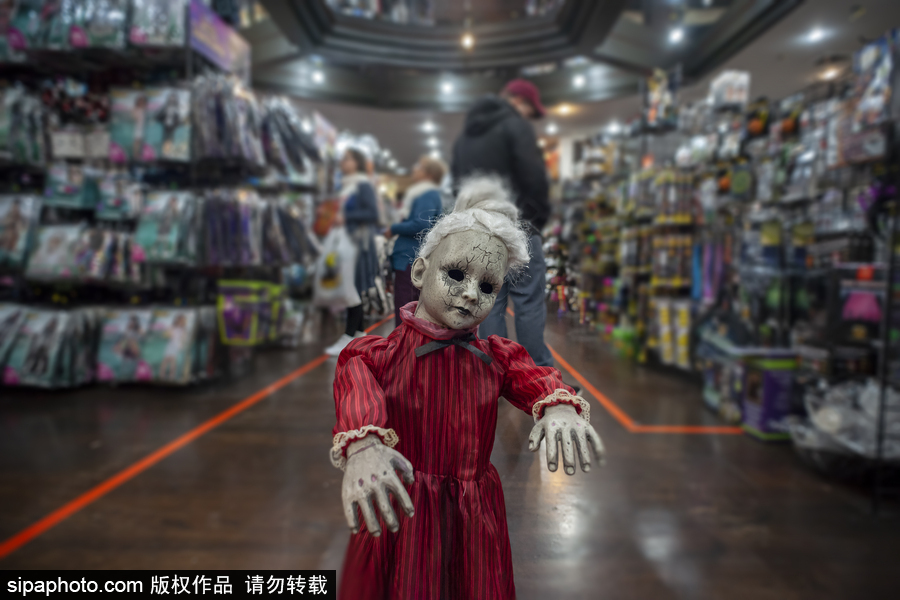 美國紐約：萬圣節將至 預計節日花費將達到90億美元