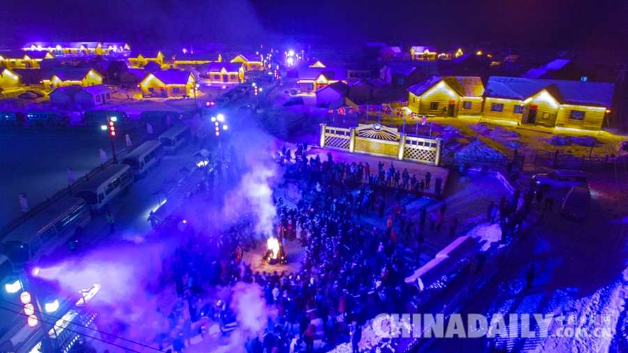 【改革開放40年】基層行：冬季來新疆滑雪！新疆可可托海實現(xiàn)工礦區(qū)到旅游區(qū)轉(zhuǎn)型