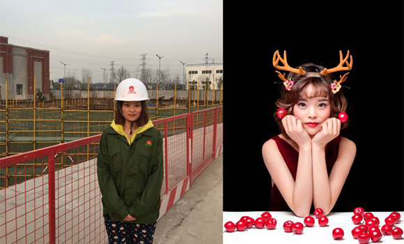 驚艷了時(shí)光！當(dāng)女工們脫下工裝走進(jìn)照相館[組圖]