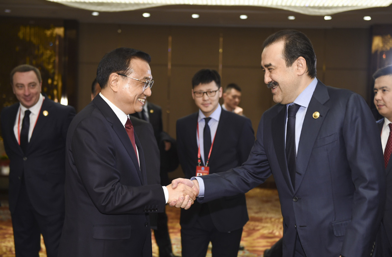 李克強與上合組織各國領導人鄭州相會