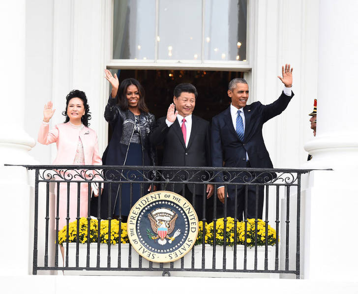 中美第一夫人共看熊貓！當中國牡丹遇到美國玫瑰